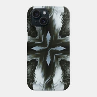 Cross Christian Goth Black Phone Case