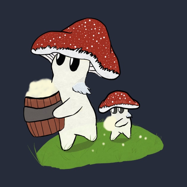 Worker Mushrooms by Freeflight08