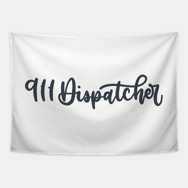 911 Dispatcher Tapestry by elizabethsdoodles