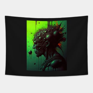 Tribal Alien Remnant Tapestry