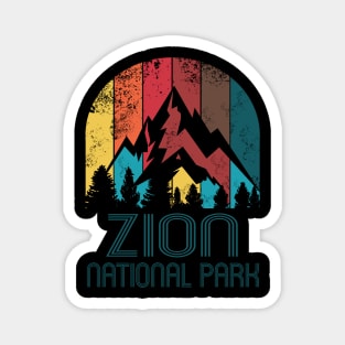 Zion National Park Gift or Souvenir T Shirt Magnet