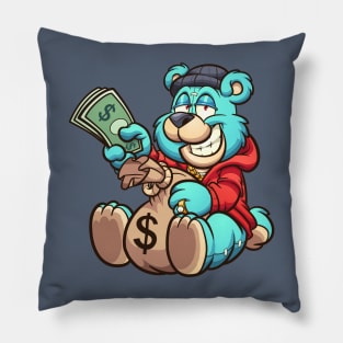 Money Bear Pillow