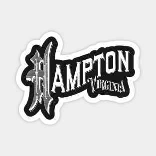 Vintage Hampton, VA Magnet