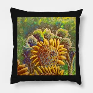 Sinister Sunflower Pillow