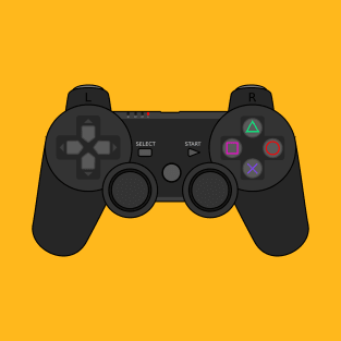 Video Game Inspired Console Playstation 3 Dualshock Gamepad T-Shirt