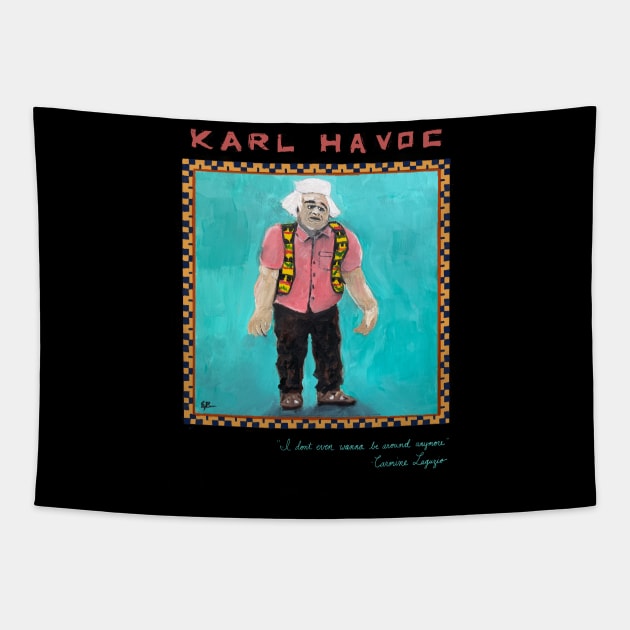 Karl Havoc Tapestry by EBDrawls