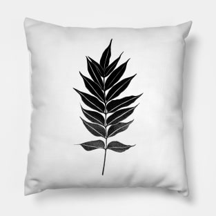 Leaf dark Pillow