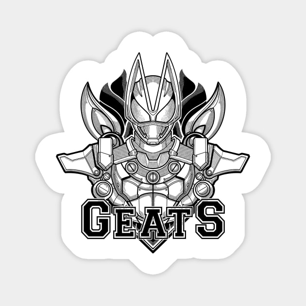 Kamen rider geats Magnet by eleazarion