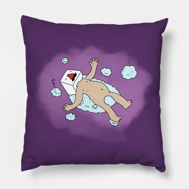 BoxChap - Cloudy Dreams Pillow by timbo