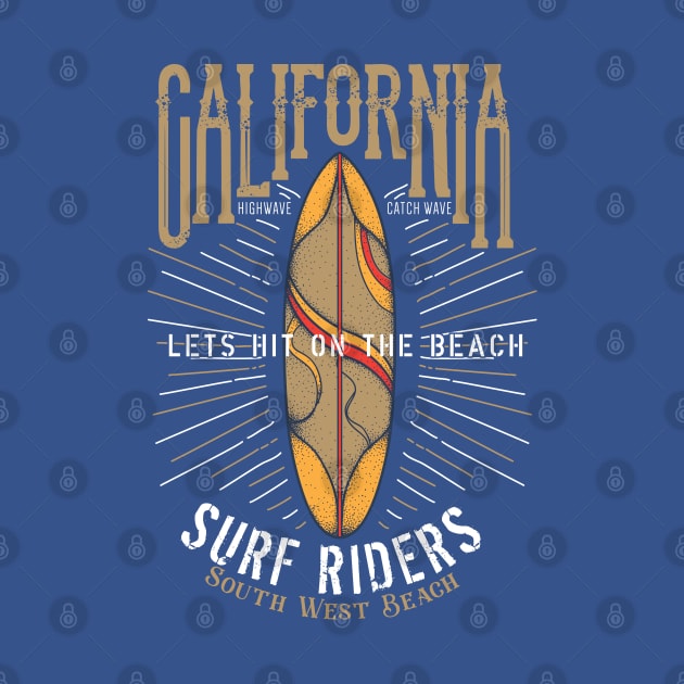 California Surf Riders by SSSD