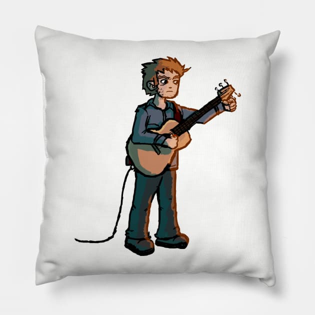 Stephen Stills Pillow by sonicjaguar