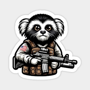 Tactical Marmoset Monkey Magnet