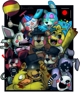 Five Nights at Freddy's 2 Magnet