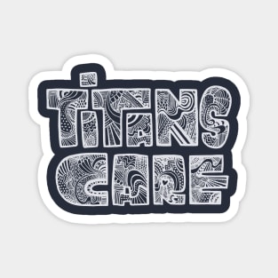 Titans Care illustrated Magnet