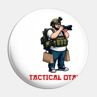 Tactical Otaku Pin