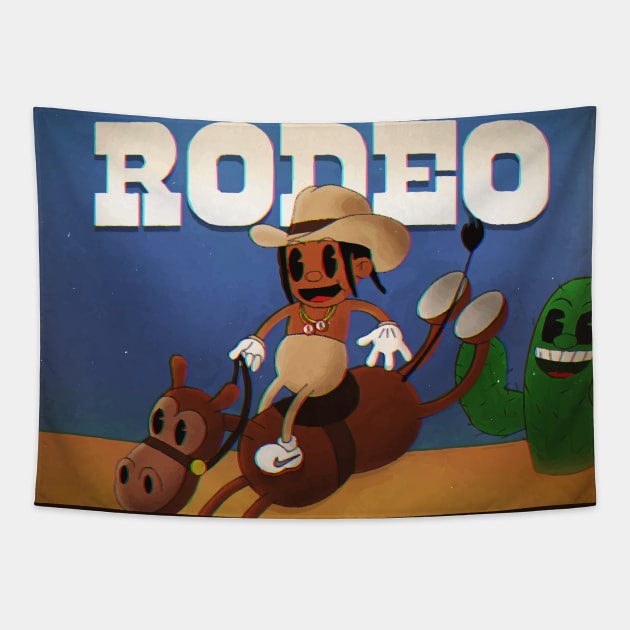 Rodeo Tapestry by Karalang