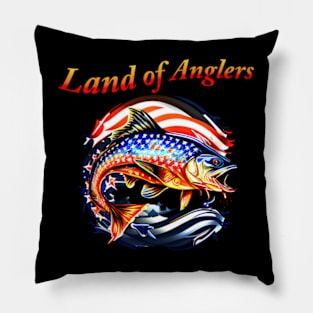 Land of Anglers Pillow