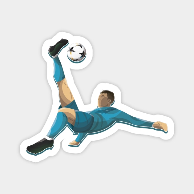 Cristiano Ronaldo Magnet by Pedro Nuin