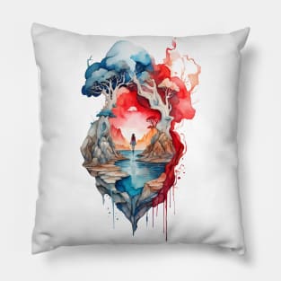 The Mystic River Journey Pillow