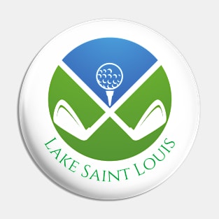 Lake Saint Louis Golf Logo Pin