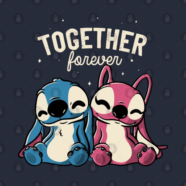 Together Forever Cute Lover Gift by eduely