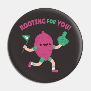 Sweet Potato Rooting For You Positive Words Pin