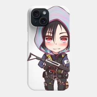 R6 Hibana Chibi Design Phone Case