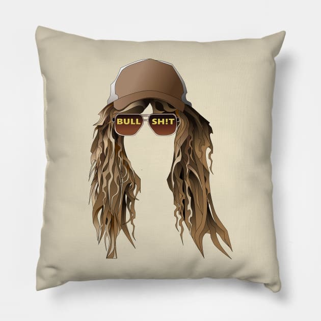 Poker Face Pillow by tinyepics