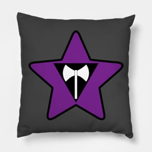 Labrys Lesbian Pride Star Pillow