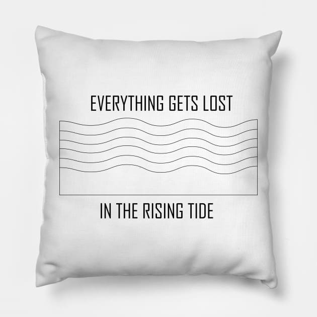 Rising Tide Pillow by thecaoan