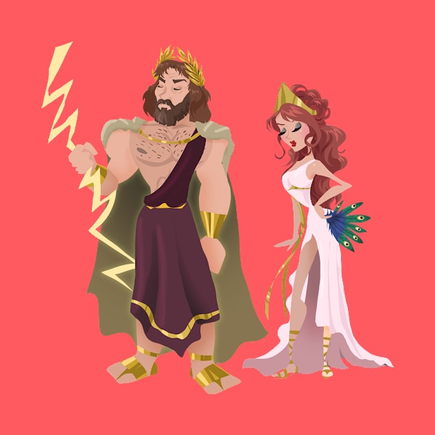 Zeus and Hera by JonasEmanuel