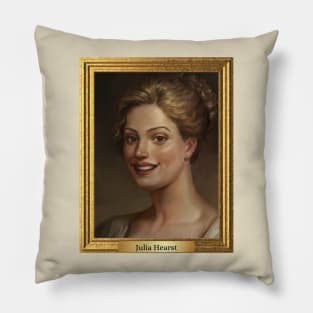 Julia Hearst portrait Pillow