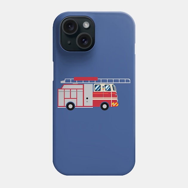 Fire fighting EngineTruck Phone Case by holidaystore