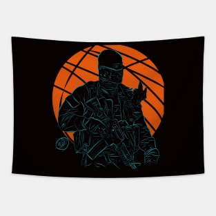 Soldier Tapestry