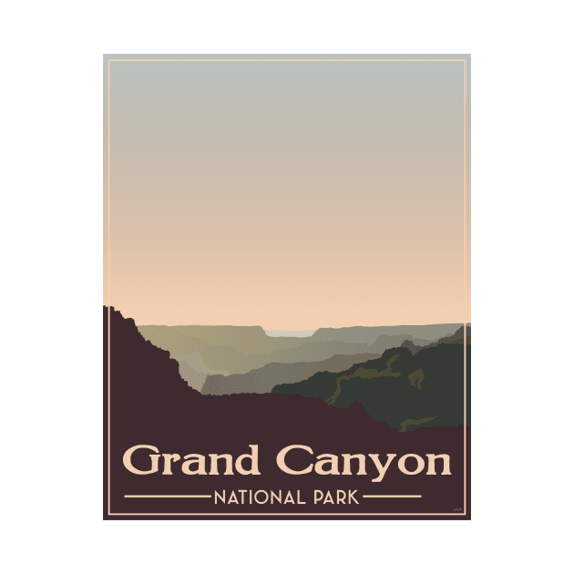 Grand Canyon Poster by OBSUART