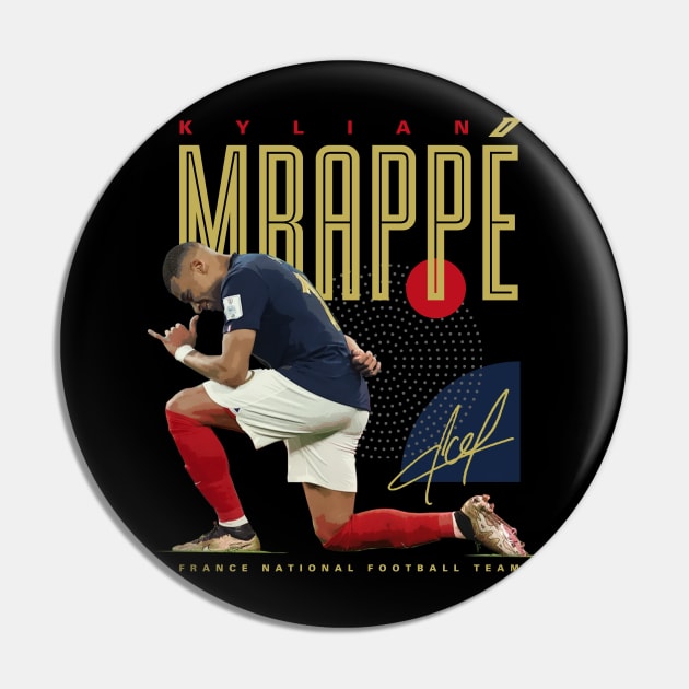 Kylian Mbappe Pin by Juantamad