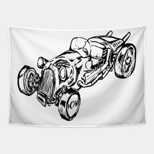 Hot rod Number Two Tapestry