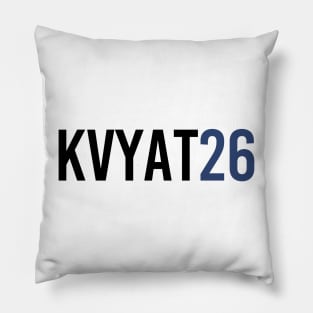 Daniil Kvyat 26 Design Pillow