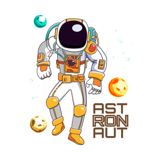 Astronaut cartoon character T-Shirt