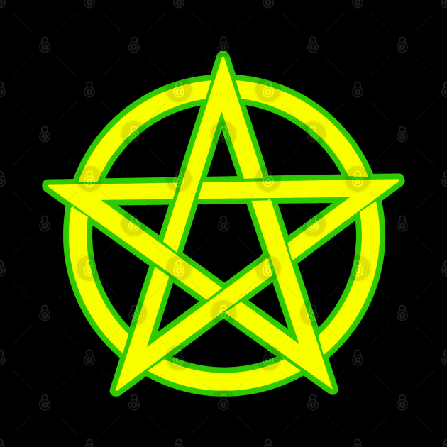 Pentacle Pentagram by Mindseye222