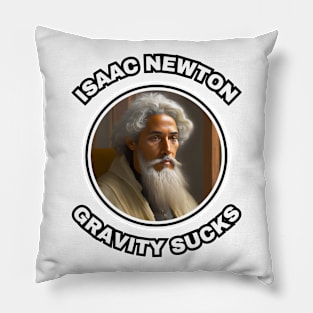 🍎 Sir Isaac Newton Figures Out that Gravity Sucks Pillow