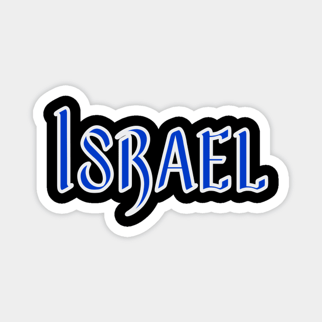 Israel Magnet by 752 Designs