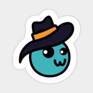 Blue Fedora - Tariik # 10186 Magnet