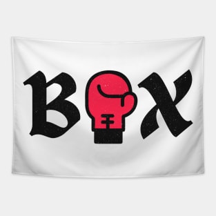 Boxing Glove Box Martial Arts MMA Tapestry