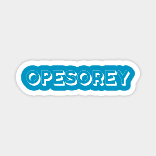 Opesorey Magnet