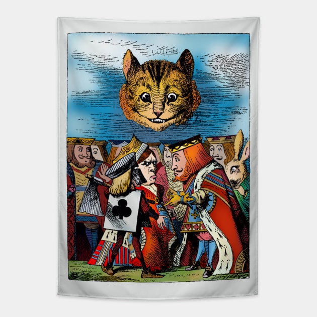 The Cheshire Cat and the King Tapestry by MandyE