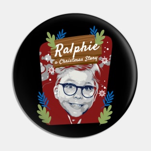 Ralphie Christmas Pin