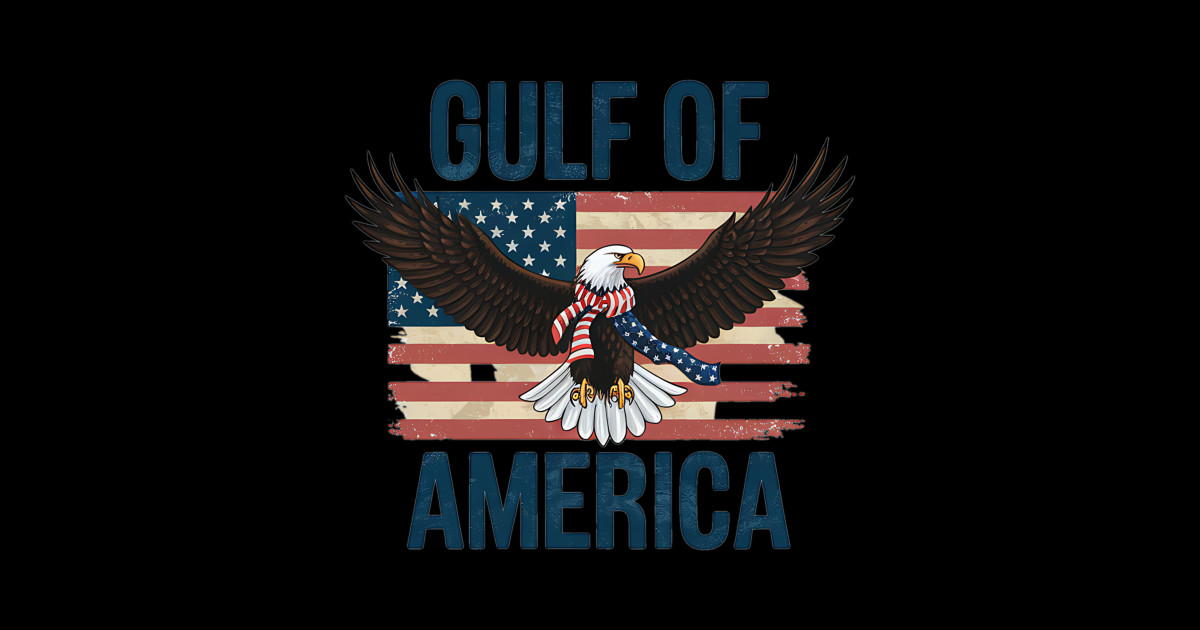 Gulf Of USA American Flag Tank Top - 2025 Gulf Of Mexico Design, Cotton Comfort Fit