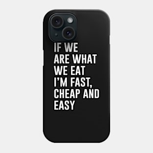 Funny Fast food lover Phone Case