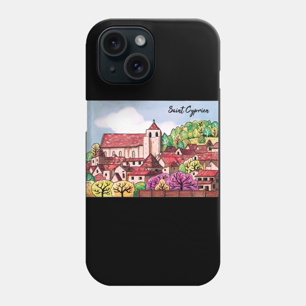 Saint Cyprien Phone Case by AdrianaOrellana